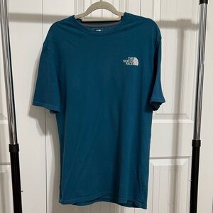 The North Face Men's Teal Short Sleeve Tee